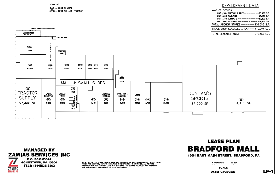 1001 E Main St, Bradford, PA à louer - Plan de site – Image 3 sur 5