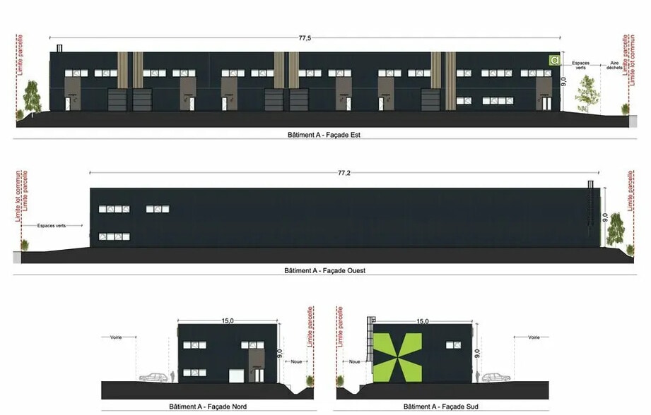 Local d'activités dans Mondeville à vendre - Photo de l’immeuble – Image 3 sur 4