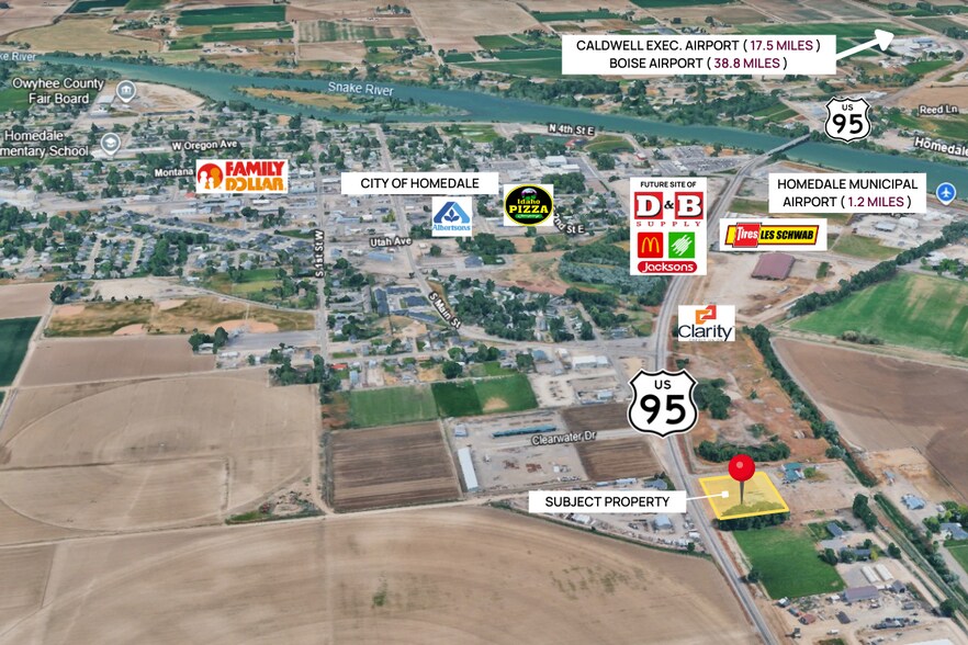 3520 Highway 95, Homedale, ID à vendre - Photo de l’immeuble – Image 2 sur 6