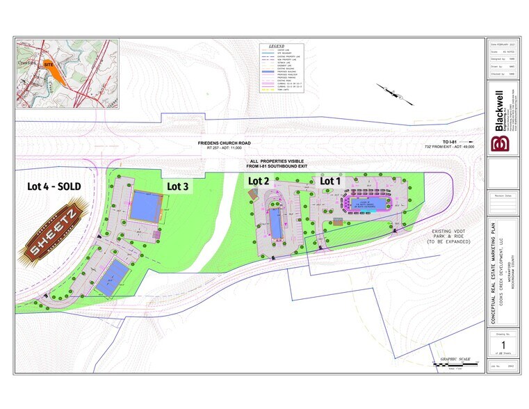 Friedens Church, Mount Crawford, VA à vendre - Plan de site – Image 2 sur 5
