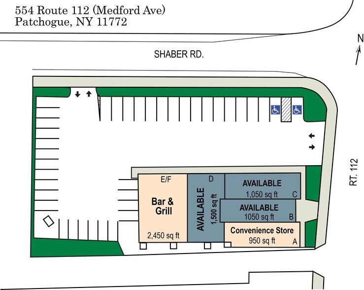 554 Route 112, Patchogue, NY à vendre - Plan de site – Image 2 sur 6