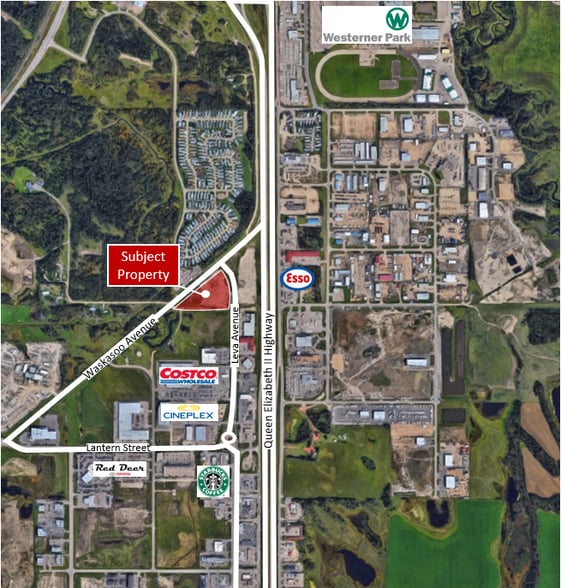 184 Leva, Red Deer County, AB à louer - Aérien – Image 2 sur 7