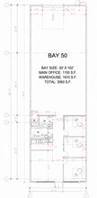 999 57th Ave NE, Calgary, AB à louer Plan d’étage– Image 2 sur 8