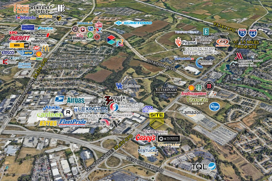 1170 Newtown Pike, Lexington, KY à louer - Photo de l’immeuble – Image 2 sur 5