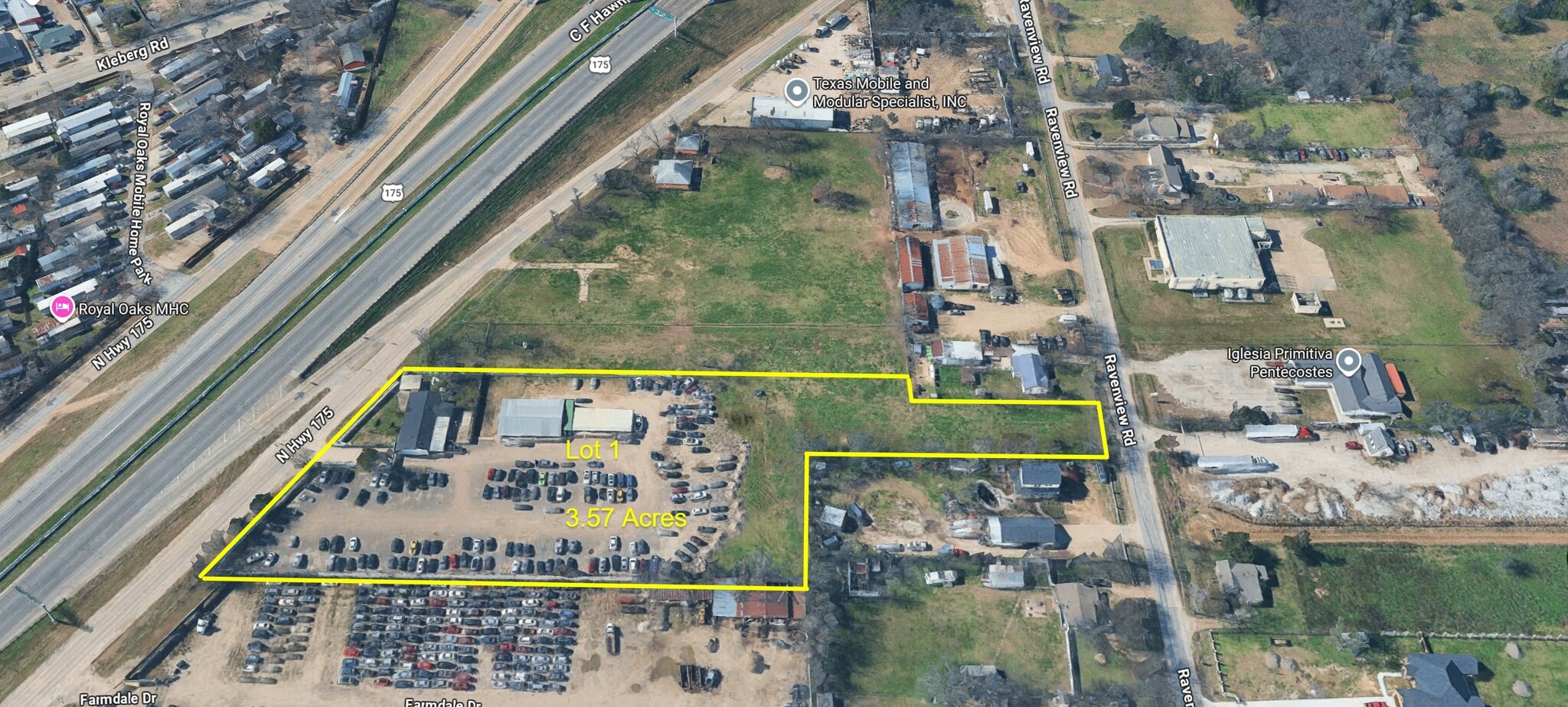 11505 C F Hawn, Dallas, TX à vendre Aérien– Image 1 sur 7