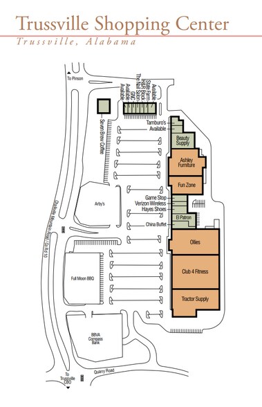 5950 Chalkville Mountain Rd, Birmingham, AL à louer - Plan de site – Image 2 sur 2