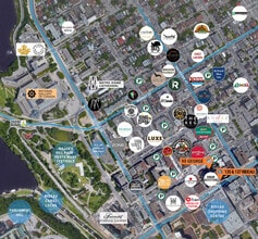 135 Rideau St, Ottawa, ON à louer Carte– Image 2 sur 4
