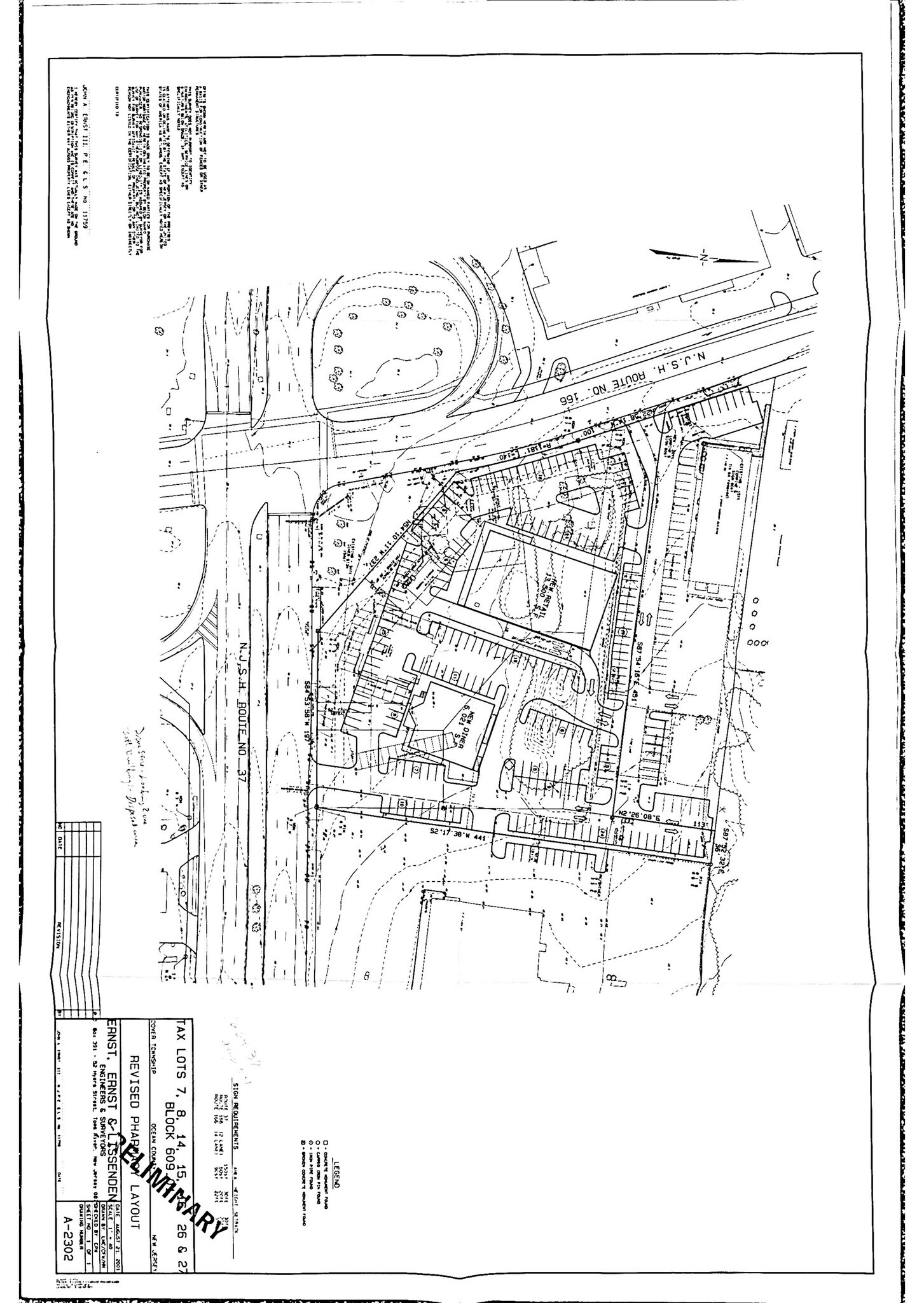 2 Route 37 E, Toms River, NJ à louer Plan de site– Image 1 sur 5