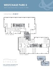 3600 W Sam Houston Pky S, Houston, TX à louer Plan d’étage– Image 2 sur 2