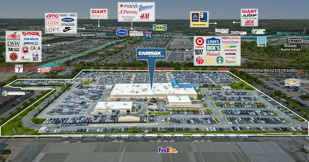 10201 Philadelphia Rd, White Marsh, MD à vendre - Photo de l’immeuble – Image 2 sur 6