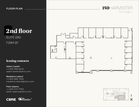 150 Harvester Dr, Burr Ridge, IL à louer Plan d’étage– Image 1 sur 7