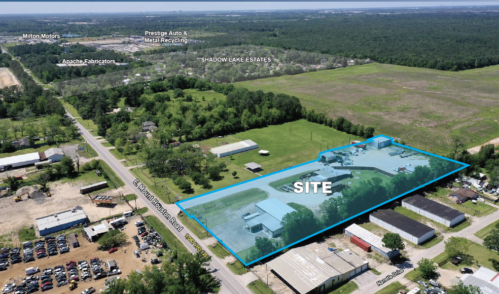 8627 E Mt Houston Rd, Houston, TX à vendre - Aérien – Image 3 sur 3