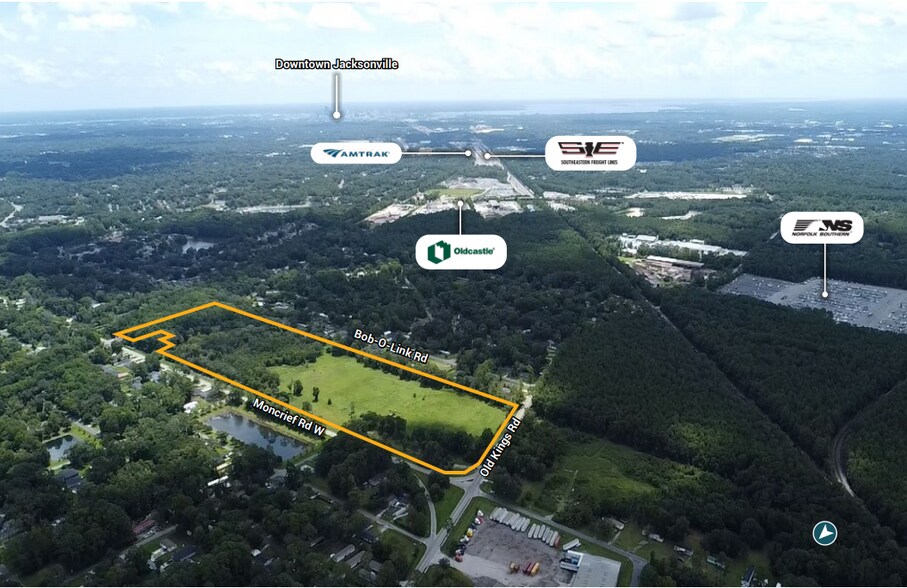7775 Old Kings Rd, Jacksonville, FL à vendre - Aérien – Image 3 sur 9
