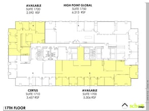 300 N Meridian St, Indianapolis, IN à louer Plan d’étage– Image 1 sur 1