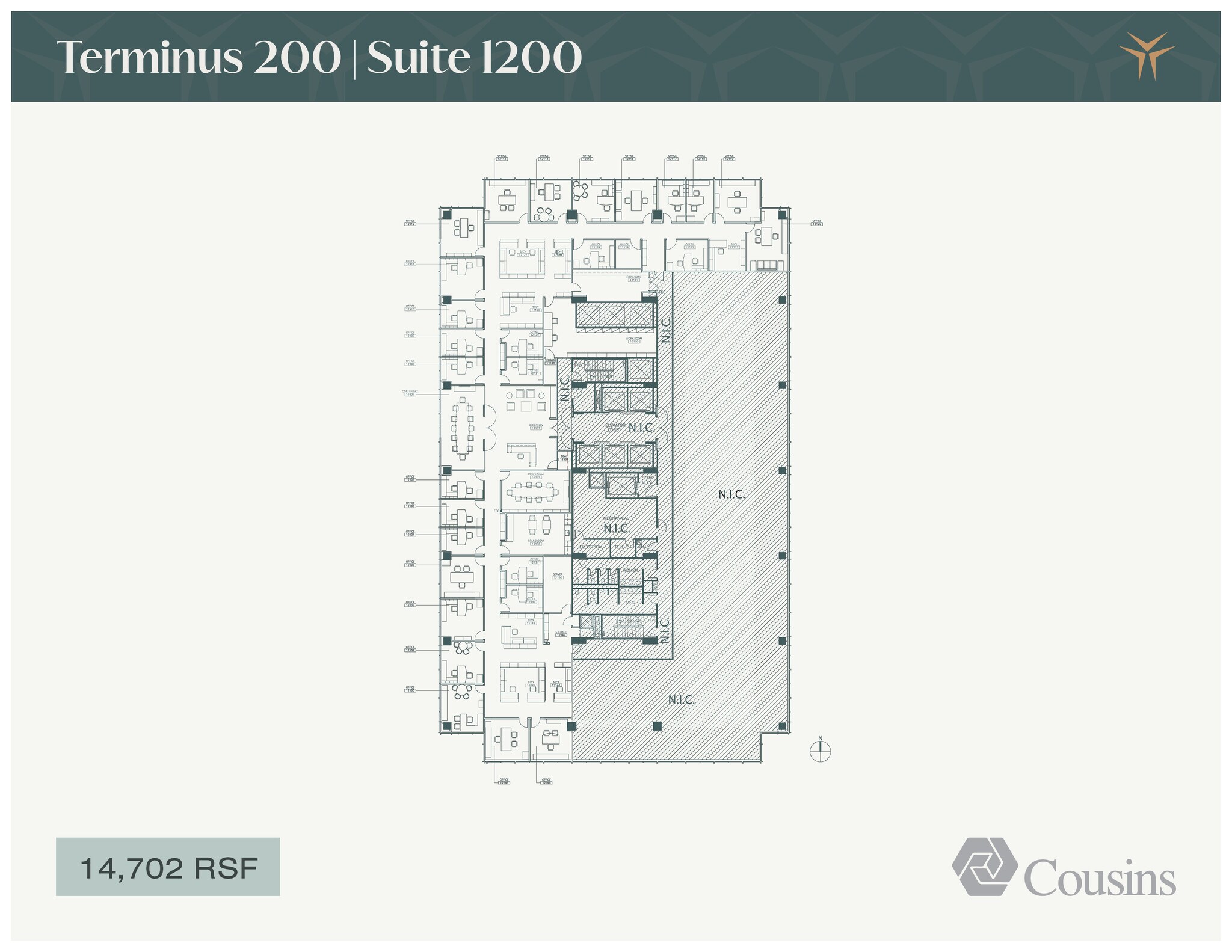 3280 Peachtree Rd, Atlanta, GA à louer Plan d’étage– Image 1 sur 1