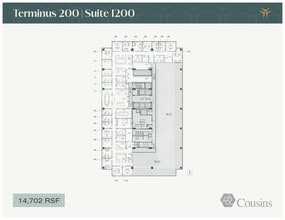 3280 Peachtree Rd, Atlanta, GA à louer Plan d’étage– Image 1 sur 1