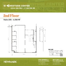 5320 W 23rd St, Saint Louis Park, MN à louer Plan d’étage– Image 1 sur 1