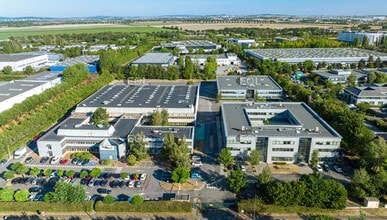 Roissy-en-France, VDO - Vue aérienne vue de carte