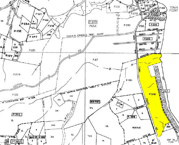 6355 Town Point rd, Tracys Landing, MD à vendre Plan cadastral– Image 1 sur 2