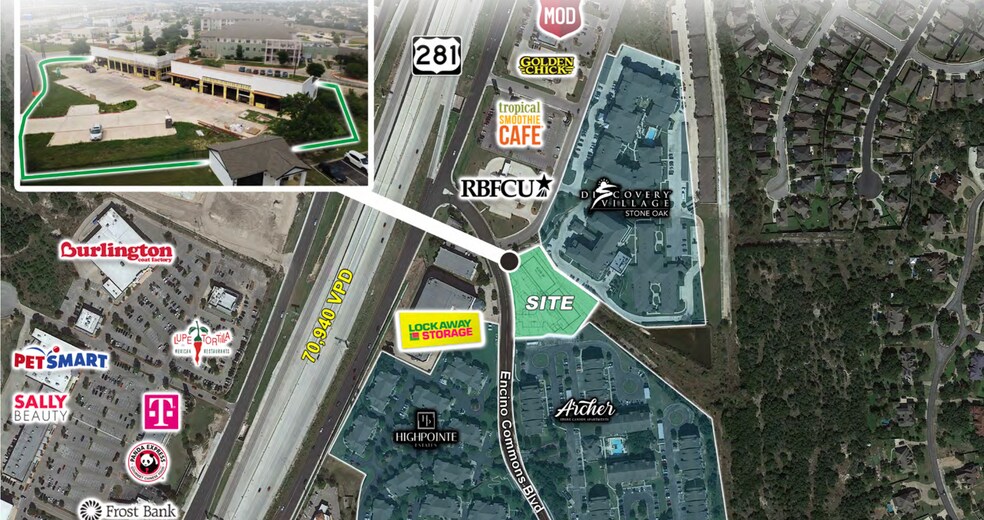 21702 Encino Commons blvd, San Antonio, TX à louer - Photo principale – Image 1 sur 5