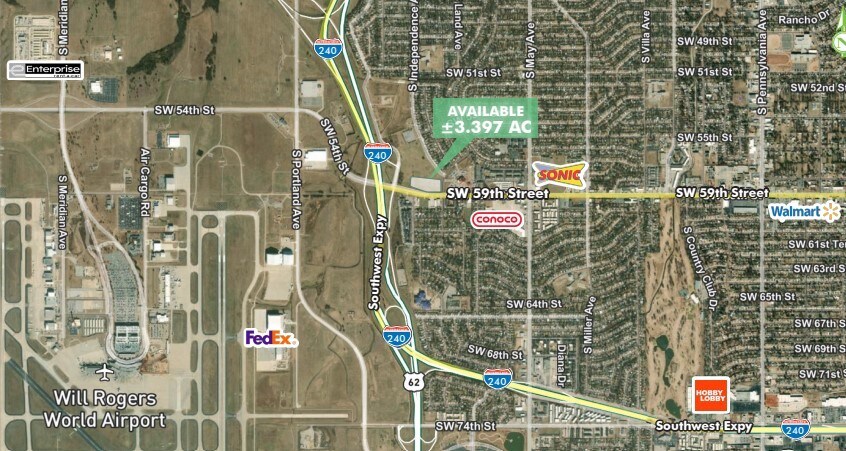 Interstate 44, Oklahoma City, OK à vendre - Photo de l’immeuble – Image 2 sur 2