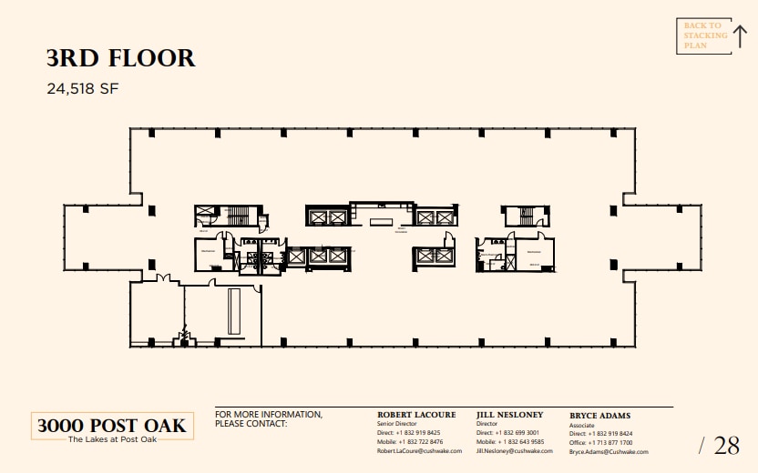 3000 Post Oak Blvd, Houston, TX à louer Plan d’étage– Image 1 sur 1