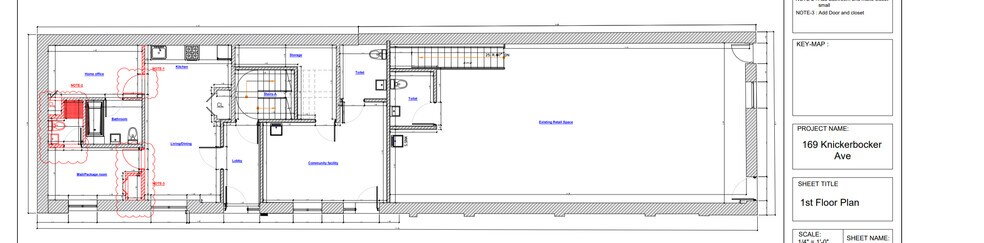 169 Knickerbocker Ave, Brooklyn, NY à louer - Plan d’étage – Image 2 sur 2