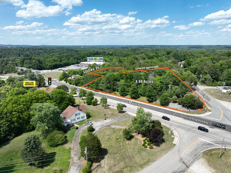 S Main st, Danville, VA à vendre - Aérien – Image 2 sur 15