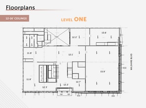 2101 Wilshire Blvd, Santa Monica, CA à vendre Plan d’étage– Image 1 sur 1