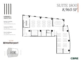 1111 Brickell Ave, Miami, FL à louer Plan de site– Image 1 sur 9