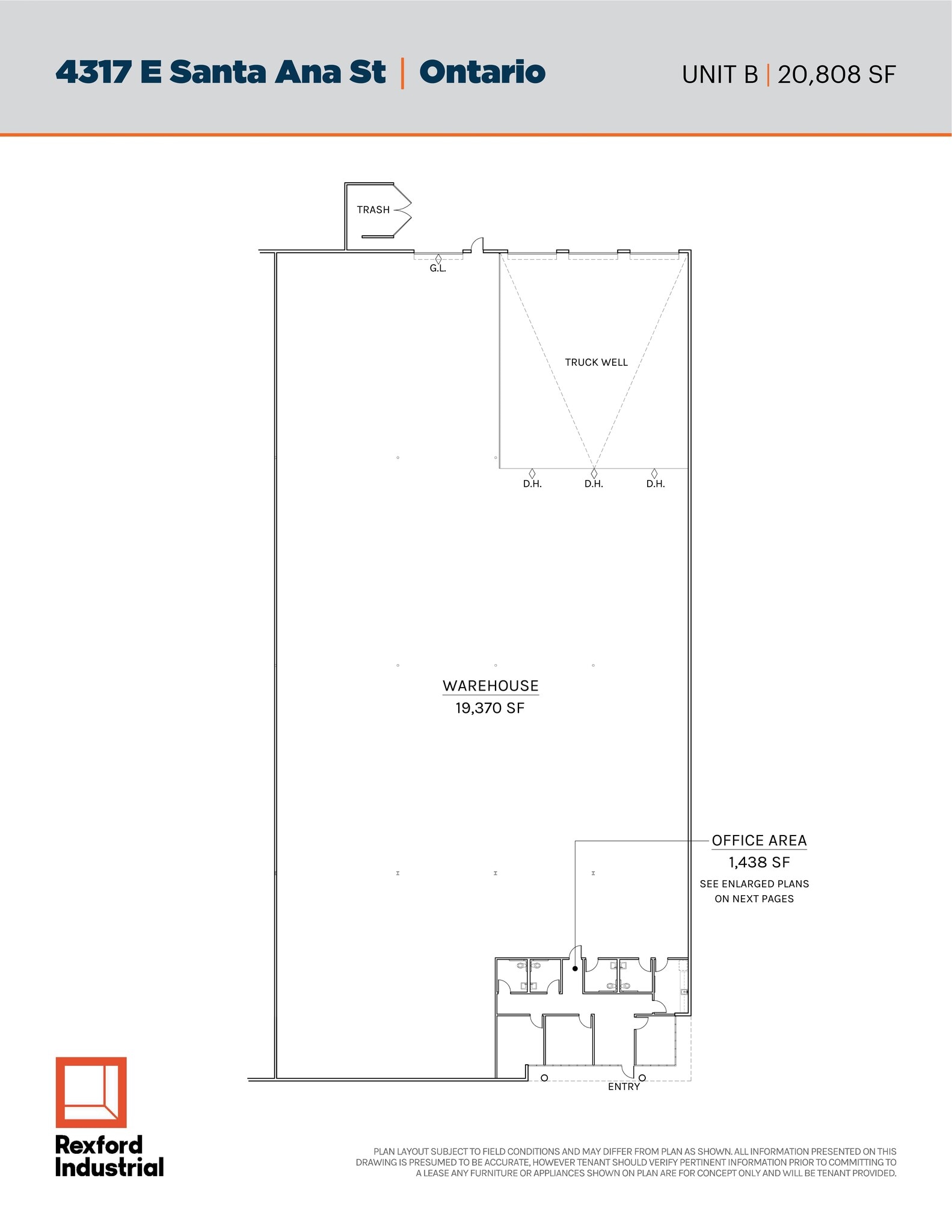 4317 E Santa Ana St, Ontario, CA à louer Plan de site– Image 1 sur 1