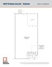 4317 E Santa Ana St, Ontario, CA à louer Plan de site– Image 1 sur 1