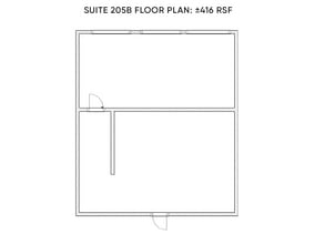 8271 Melrose Ave, Los Angeles, CA à louer Plan d’étage– Image 1 sur 3
