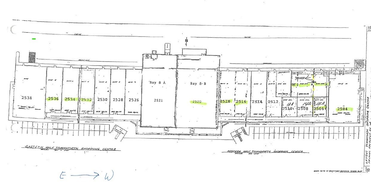 2520 E Highway 82, Whitesboro, TX à louer Plan d’étage– Image 1 sur 1