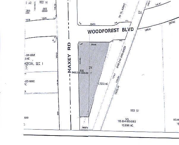 503-505 Maxey Rd, Houston, TX à louer - Plan cadastral – Image 3 sur 5
