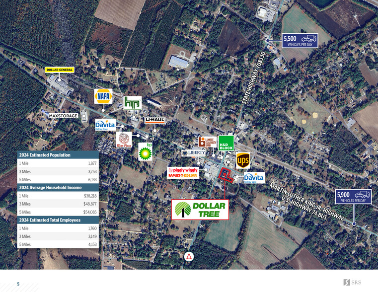 106 W Martin Luther King Dr, Maxton, NC à vendre - Photo de l’immeuble – Image 3 sur 4