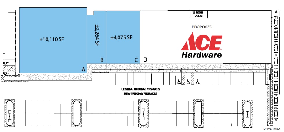 3506-3530 Henry St, Muskegon, MI à louer Plan d’étage– Image 1 sur 2