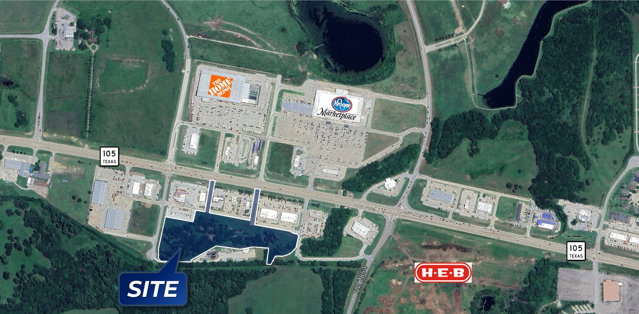 Buffalo Springs Drive, Montgomery, TX à vendre Aérien– Image 1 sur 7