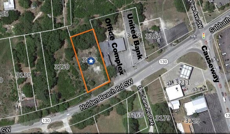 3162 SW Holden Beach Rd, Holden Beach, NC à louer - Aérien – Image 2 sur 2