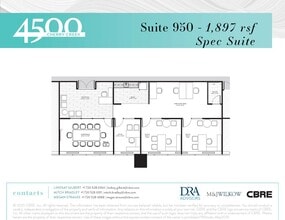 4500 S Cherry Creek Dr, Denver, CO à louer Plan d’étage– Image 1 sur 1