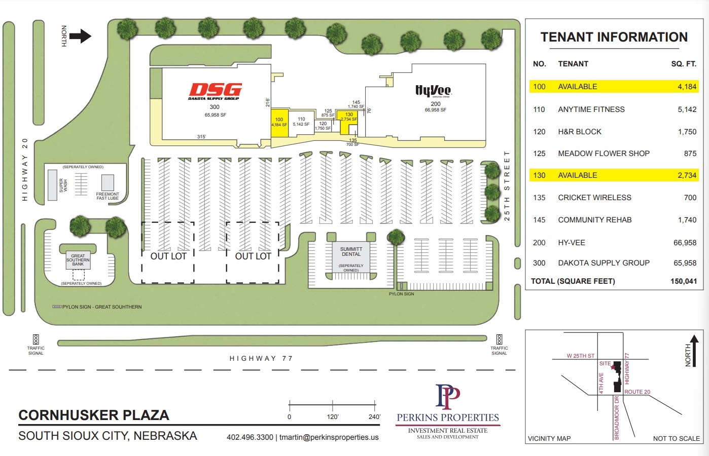 2601 Cornhusker Dr, South Sioux City, NE à louer Plan de site– Image 1 sur 1