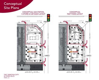 Plus de détails pour SWC Ramona Expressway & N Perris Blvd., Perris, CA - Terrain à louer