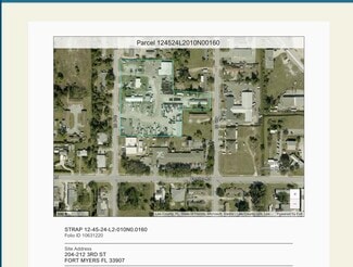 Plus de détails pour 204-212 3rd st, Fort Myers, FL - Industriel/Logistique à vendre