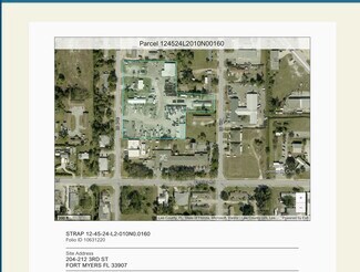 Plus de détails pour 204-212 3rd st, Fort Myers, FL - Industriel/Logistique à vendre