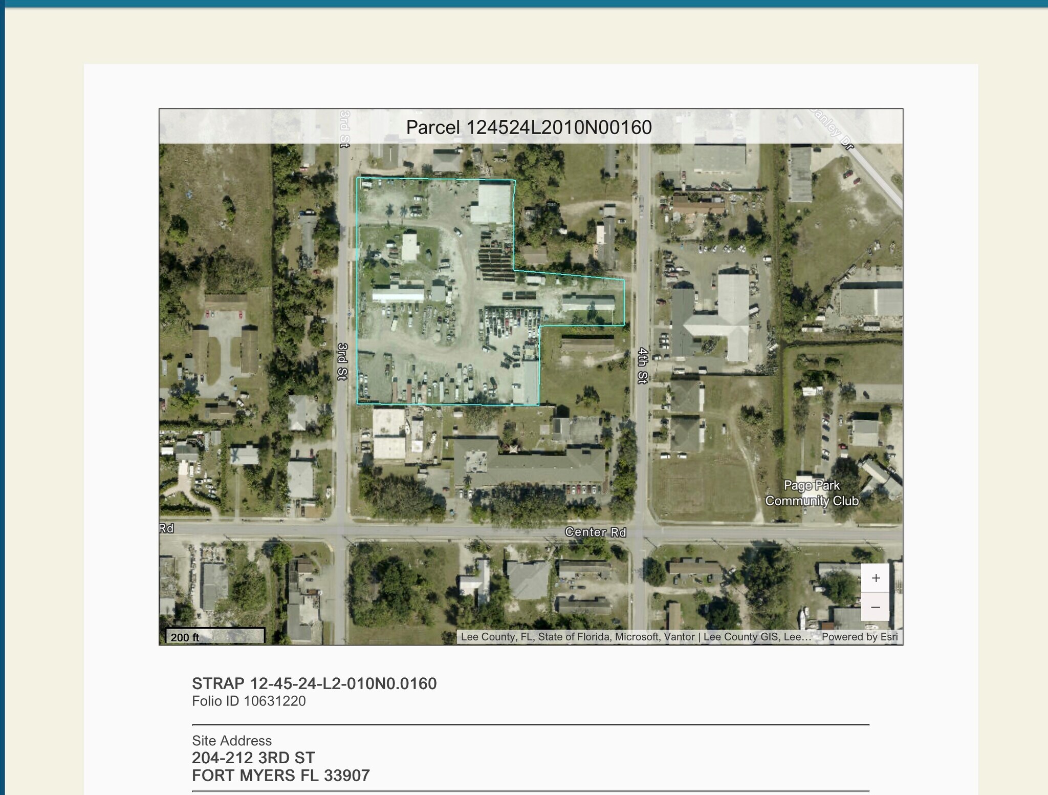 204-212 3rd st, Fort Myers, FL à vendre Photo de l’immeuble– Image 1 sur 2