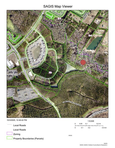 Monteith Rd, Savannah, GA à vendre - Plan cadastral – Image 2 sur 11
