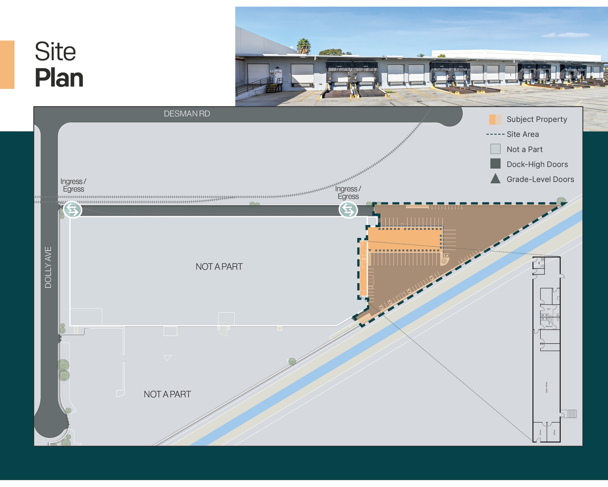 5650 Dolly Ave, Buena Park, CA à louer Plan de site– Image 1 sur 4