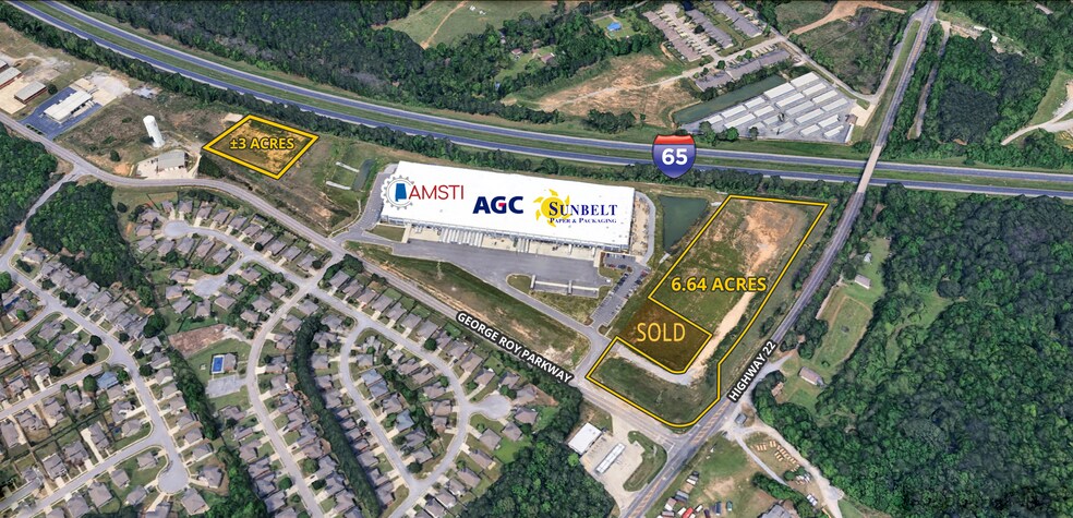 George Roy Parkway Pky, Calera, AL à vendre - Photo de l’immeuble – Image 1 sur 3