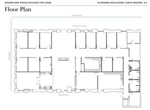 50 Madera Blvd, Corte Madera, CA à louer Plan d’étage– Image 1 sur 1