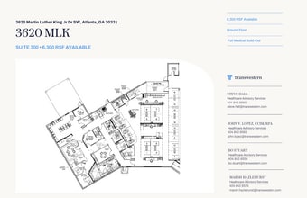 3620 Martin Luther King Jr Dr SW, Atlanta, GA à louer Plan d’étage– Image 1 sur 1